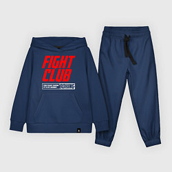 Костюм хлопковый детский Fight club boxing, цвет: тёмно-синий