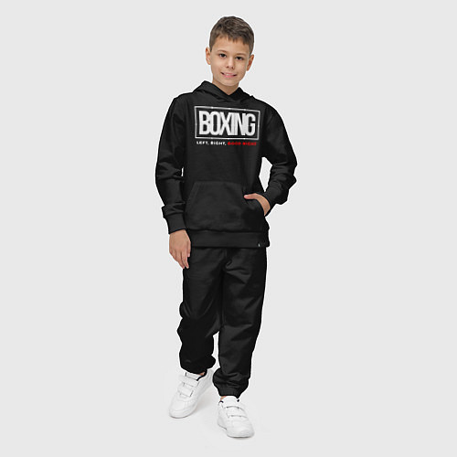 Детский костюм Boxing good night / Черный – фото 4