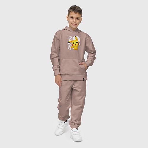 Детский костюм Funko pop Pikachu / Пыльно-розовый – фото 4