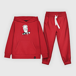 Костюм хлопковый детский Доктор Ливси - KFC Edition, цвет: красный