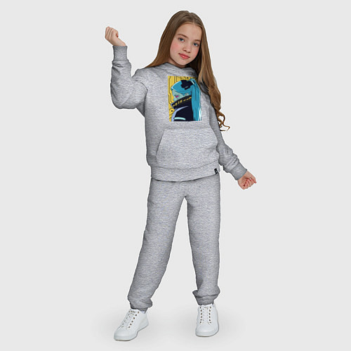 Детский костюм Киберпанк Ребекка / Меланж – фото 3