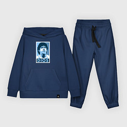 Костюм хлопковый детский Dios Maradona, цвет: тёмно-синий