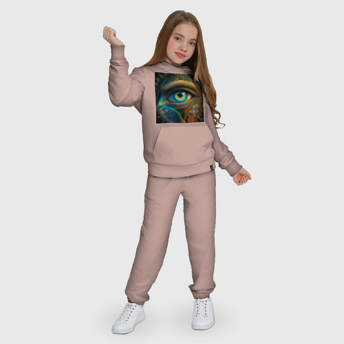 Детский костюм Глаз индейца / Пыльно-розовый – фото 3