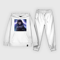 Костюм хлопковый детский Raiden love, цвет: белый