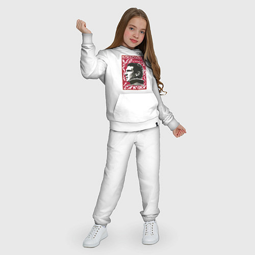Детский костюм Эрик Кантона Манчестер Юнайтед / Белый – фото 3