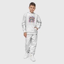 Костюм хлопковый детский Slipknot рисунок, цвет: белый — фото 2