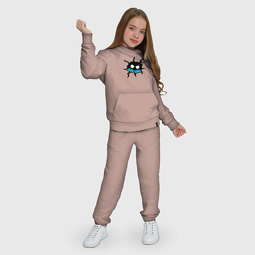Детский костюм Дыра в стене Спрей Бравл старс / Пыльно-розовый – фото 3