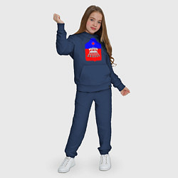 Костюм хлопковый детский Граховский район, цвет: тёмно-синий — фото 2