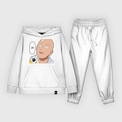 Костюм хлопковый детский Saitama - Okey, цвет: белый