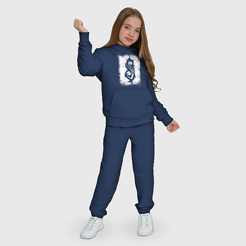 Детский костюм Slipknot logo / Тёмно-синий – фото 3