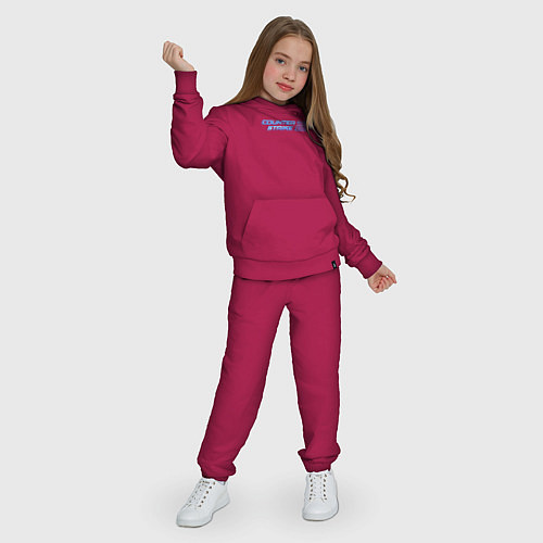 Детский костюм CS2 blue / Маджента – фото 3