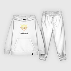 Костюм хлопковый детский Инадзума из Геншин Импакт, цвет: белый