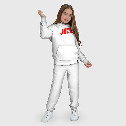 Детский костюм Judo red / Белый – фото 3