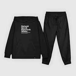 Костюм хлопковый детский Depeche Mode - GGFW, цвет: черный