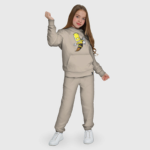 Детский костюм Барт Симпсон шершень - перевоплощение / Миндальный – фото 3