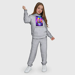 Костюм хлопковый детский Гомер Симпсон - фото с автографом, цвет: меланж — фото 2