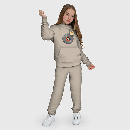 Детский костюм Rock vinyl / Миндальный – фото 3
