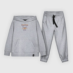 Костюм хлопковый детский I feel fine, цвет: меланж