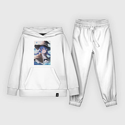 Костюм хлопковый детский Реинкарнация безработного Рокси Мигурд, цвет: белый