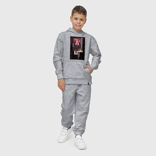 Детский костюм Человек-бензопила Макима коллаж / Меланж – фото 4