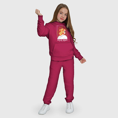 Детский костюм Rengoku Kyoujurou / Маджента – фото 3