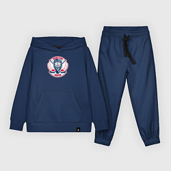 Костюм хлопковый детский Hockey club amateur, цвет: тёмно-синий