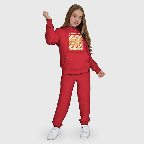 Детский костюм Покемоны Чаризард Charizard / Красный – фото 3