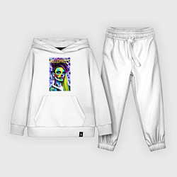 Костюм хлопковый детский Halloween zombie - magazin cover, цвет: белый