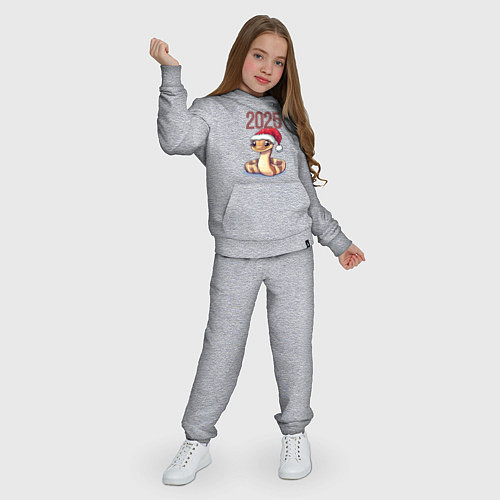 Детский костюм Коричневая змейка 2025 / Меланж – фото 3