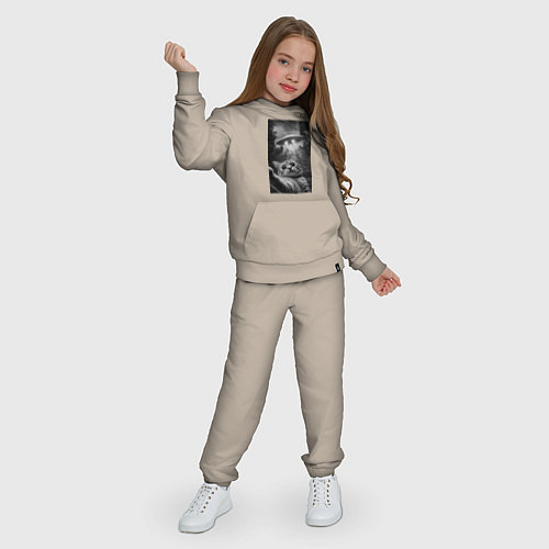 Детский костюм Котейка и НЛО / Миндальный – фото 3