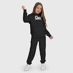 Костюм хлопковый детский Ozzy Osbourne - logo, цвет: черный — фото 2