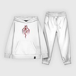 Костюм хлопковый детский Symbol of the City of Chains - Dragon Age, цвет: белый