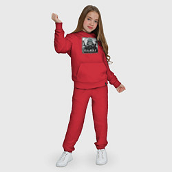 Костюм хлопковый детский Stalker 2 heart of Chornobyl radiation 2, цвет: красный — фото 2