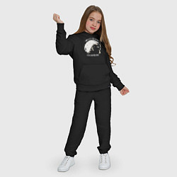 Костюм хлопковый детский Велес - чти свои корни, цвет: черный — фото 2