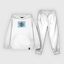 Костюм хлопковый детский ВМФ России 2025, цвет: белый