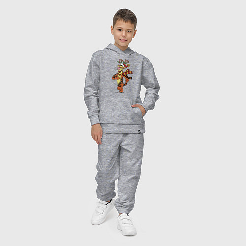 Детский костюм Winnie the pooh - tigger / Меланж – фото 4
