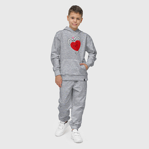 Детский костюм Love hands / Меланж – фото 4