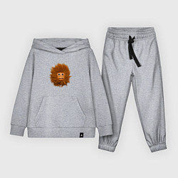 Костюм хлопковый детский Funny cartoon monster, цвет: меланж