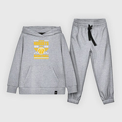 Костюм хлопковый детский Nuggets basketball, цвет: меланж