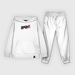 Костюм хлопковый детский USA Bronx, цвет: белый