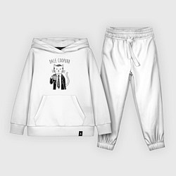 Костюм хлопковый детский Dale Coopurr, цвет: белый