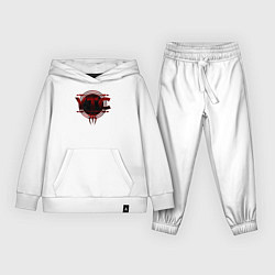 Костюм хлопковый детский Roman Reigns ytc wwe logo, цвет: белый