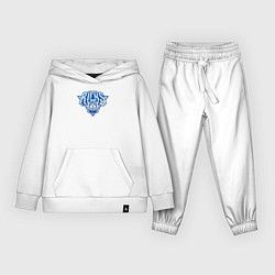 Костюм хлопковый детский New York Ricks, цвет: белый