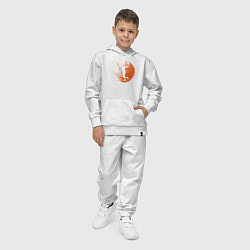 Костюм хлопковый детский Baller, цвет: белый — фото 2