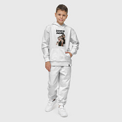 Костюм хлопковый детский Depeche Mode 1990 - Violator, цвет: белый — фото 2