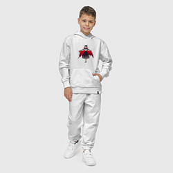 Костюм хлопковый детский МаоМао на Хэллоуин - Монолог Фармацевта, цвет: белый — фото 2