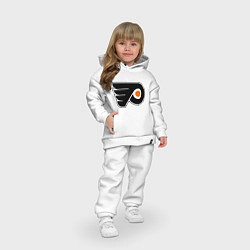 Детский костюм оверсайз Philadelphia Flyers, цвет: белый — фото 2