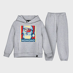 Детский костюм оверсайз Santa HOHOHO, цвет: меланж