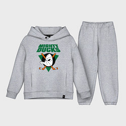 Детский костюм оверсайз Anaheim Mighty Ducks, цвет: меланж