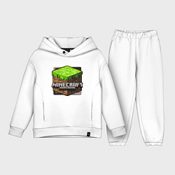 Детский костюм оверсайз Minecraft: Pocket Edition, цвет: белый